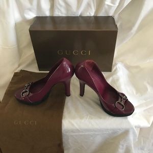 Gucci Heels/Pumps Size 6 purple very rare find